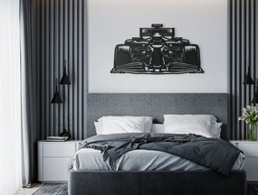 drevko Drevená nálepka na stenu Formula Rozmer obrazu: 24 x 44,5 cm, Farba dekorácie: Čierna