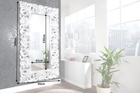 Zrkadlo Benátky strieborné starožitné 180cm