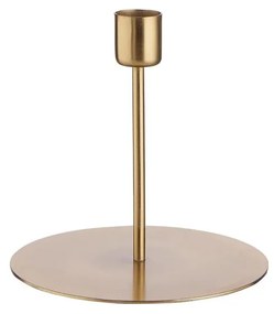 Butlers HIGHLIGHT HIGHLIGH Svietnik na dlhú sviečku 12 cm - zlatá