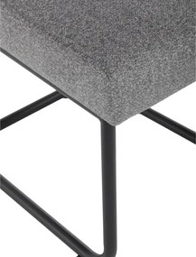 Jedálenská stolička sivá DCL-P3107 SIL2