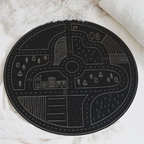 Dřevěná křídová tabule vozovka