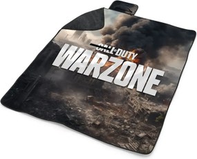 Sablio Plážová deka Call of Duty Warzone - Mesto: 200x140 cm