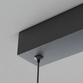 Toolight Toolight, závesné LED svietidlo 100 cm, 3000K, LHJ041-CP, čierna, OSW-50019