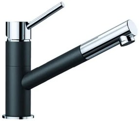 Blanco Kano-S drezová batéria s vyťahovacou sprškou antracit,chróm 525038
