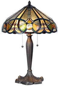 vitrážová tiffany lampa stolová Ø 41*61 cm286*0,8