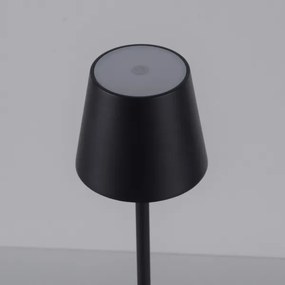 Leuchten Direkt19250-18-LED Vonkajšia nabíjacia lampa EURIA LED/3W/5V IP54 čierna