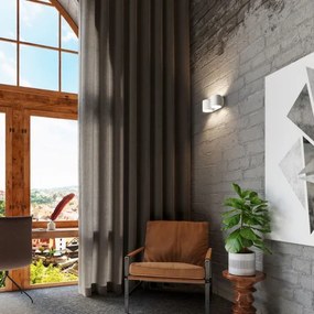 Sollux SL.0659 - Nástenné bodové svietidlo ORBIS 2xG9/40W/230V biela