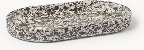 Servírovací podnos z technického mramoru Elara, Š 38 cm