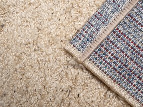 Mono Carpet, Kusový koberec Efor Shaggy 2226 Beige, 160x230, béžová, obývacia izba