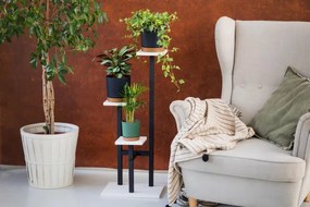 Stojan na kvety PEAK biely