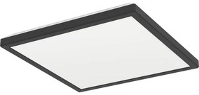 Eglo 901442-LED Kúpeľňové stropné svietidlo ROVITO 13,4W/230V 29x29cm IP44 čierna