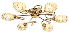 Brilagi - Prisadený luster MEGAPOLIS 6xE14/60W/230V zlatá