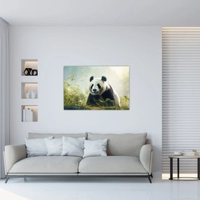 Obraz - Panda (90x60 cm)