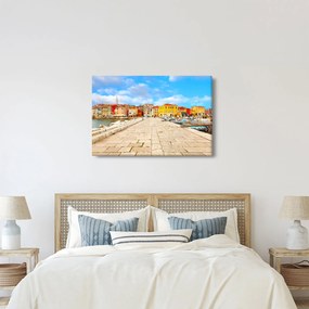 Obraz - Staré istrijské mesto v Poreči, Chorvátsko (90x60 cm)