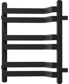 Mexen Loop, kúpeľňový radiátor 500 x 375 mm, 253 W, čierna, W129-0500-350-00-70