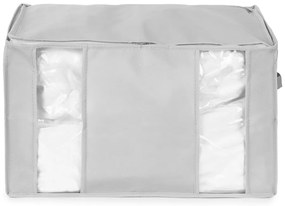 Vákuový/vystužený látkový úložný box na oblečenie 56x42x33 cm Granit – Compactor