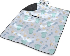 Sablio Plážová deka Detské oblečky: 200x140 cm