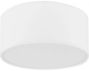 TK-LIGHTING Stropné prisadené osvetlenie RONDO, 4xE27, 60W, 45cm, okrúhle, biele
