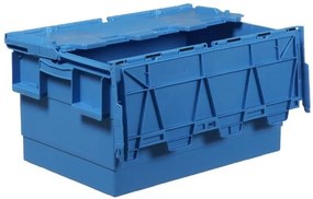 Zasúvacia prepravka s vekom INTEGRA, 600 x 400 x 300 mm