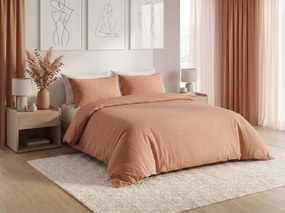 Bavlnené obliečky CALMORA púdrovo ružové Rozmer obliečky: 2 ks 70 x 90 cm | 200 x 220 cm