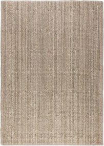 Hanse Home, Kusový koberec Bouclé Jute 105975 Grey Brown, 60x90, hnedá, chodba / predsieň