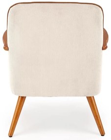 Béžové kreslo PASTORE