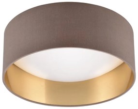 Svetlohnedé LED stropné svietidlo ø 30 cm Locarno – Reality