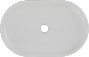 Comad Keramické umývadlo na dosku RIVER 2 CONCRETE GREY MATT UN 55, sivá