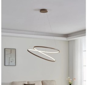 Eglo 901141 - LED Luster na lanku RUOTALE LED/42W/230V 3000K béžová