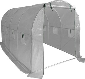 Skleník G21 200 x 400 x 200 cm, biely