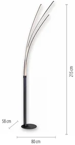 Stojaca lampa LED MAJA 15383-18