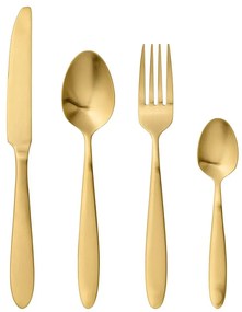 Antikoro príbor 4 ks v zlatej farbe – Bloomingville
