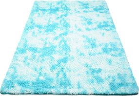TA Koberec MR-582 Blue SILK DYED Modrý Obdĺžnikový Rozmer: 80x150 cm