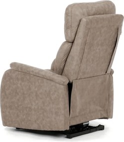Polohovacie kreslo béžové, elektrické TV-L8904 LAN3