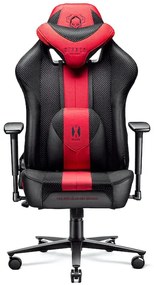 Látkové herné kreslo Diablo X-Player 2.0 Normal Size: karmínovo-antracitové Diablochairs