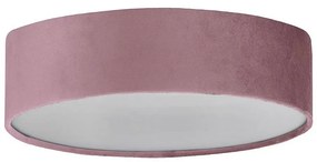 Searchlight 23298-2PI - Stropné svietidlo DRUM PLEAT 2xE27/15W/230V ružová