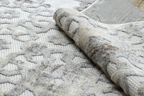 Koberec SOLE D3882 Ornament - ploské tkanie béžový / sivý