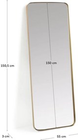 Nástenné zrkadlo 55x150,5 cm Marco – Kave Home