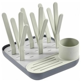 Beaba - Odkvapkávač na fľaše zelená/šedá