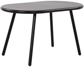 Konferenčný stolík Velva - v45 x 80 x 45 cm - Čierna