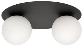 Stropné svietidlo SOLAR 2xE14/10W/230V čierna/biela