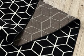 Behúň BCF BASE Cube 3956 čierny / slonia kosť