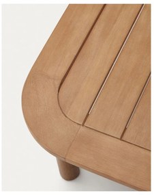 Konferenčný stolík z eukalyptového dreva v prírodnej farbe 89x140 cm Sacova – Kave Home