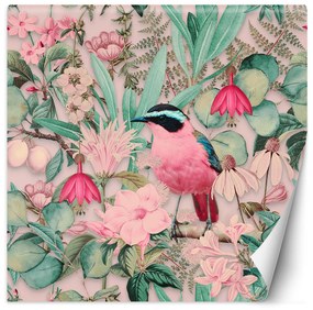 Gario Fototapeta Príroda ružového vtáka - Andrea Haase Materiál: Vliesová, Rozmery: 100 x 100 cm