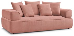 Ružová ženilková pohovka 237 cm Whesley – Bobochic Paris