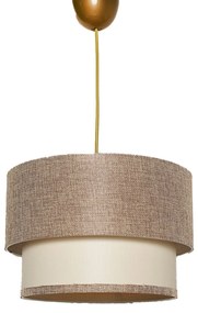 Závesné svietidlo Tubol béžové
