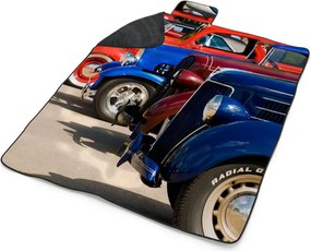 Sablio Plážová deka Veteráni: 200x140 cm