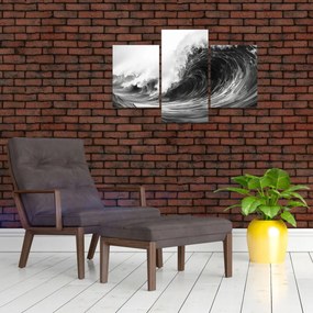 Obraz - Maľba vĺn (90x60 cm)