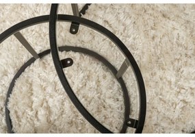 Súprava konferenčných stolíkov Aurum Black 60 cm, 2 ks