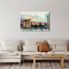 Obraz - Akropolis, Atény, Grécko (90x60 cm)